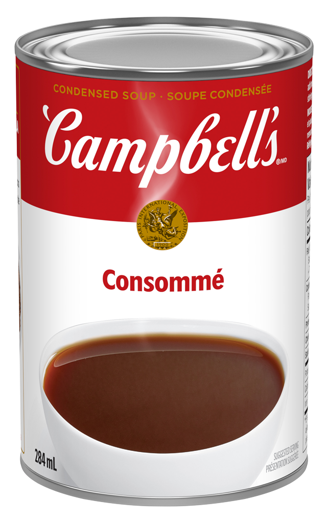 Campbell's condensée, Consommé