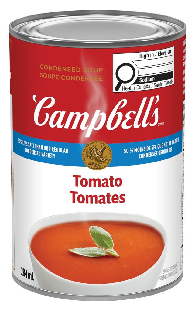 Campbell’s® Condensed 50% Less Salt Tomato