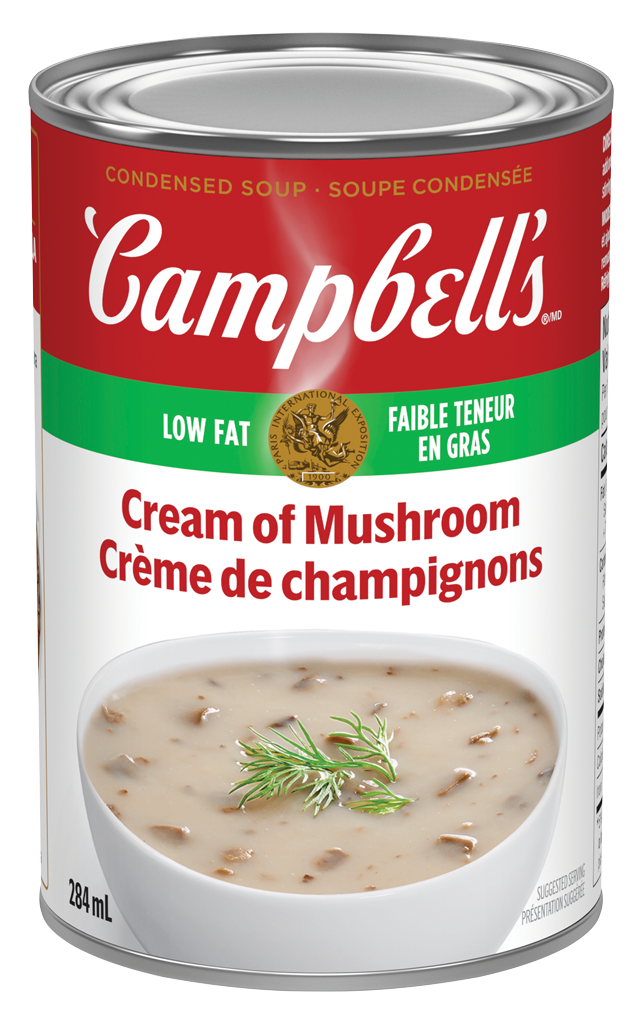 Campbell’s Condensed Low Fat Cream of Mushroom