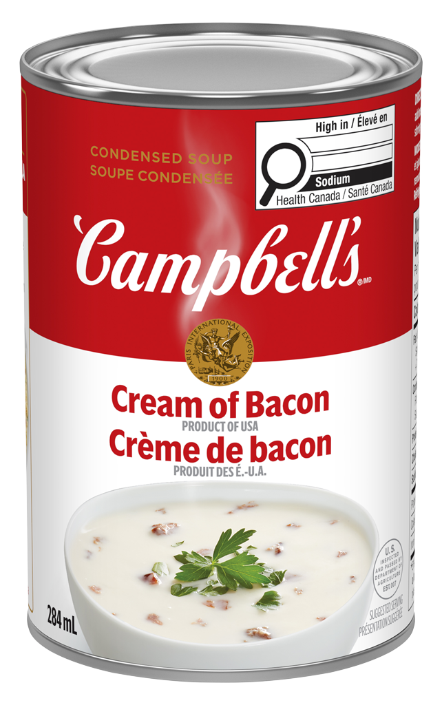 Campbell’s® Condensed Cream of Bacon Soup