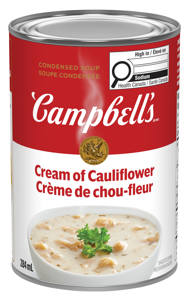 Soupe condensée Crème de chou-fleur de Campbell’s