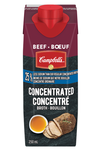 Campbell's® Concentrated 25% Less Sodium Beef Broth